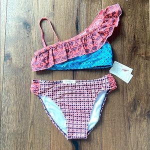 NWT Girls Jessica Simpson bikini size 12